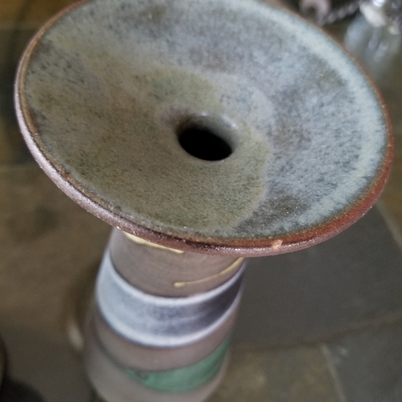 Alfa Dom pottery candle holder - Picture 7 of 9